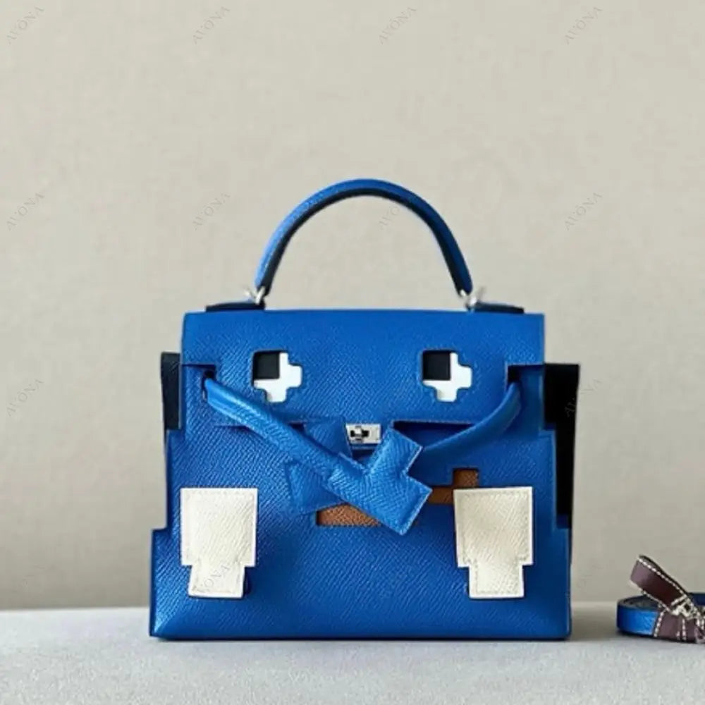 PICTO DOLL CUSTOM XS (19x13x5cm) / GOLD / BLEU ROYAL