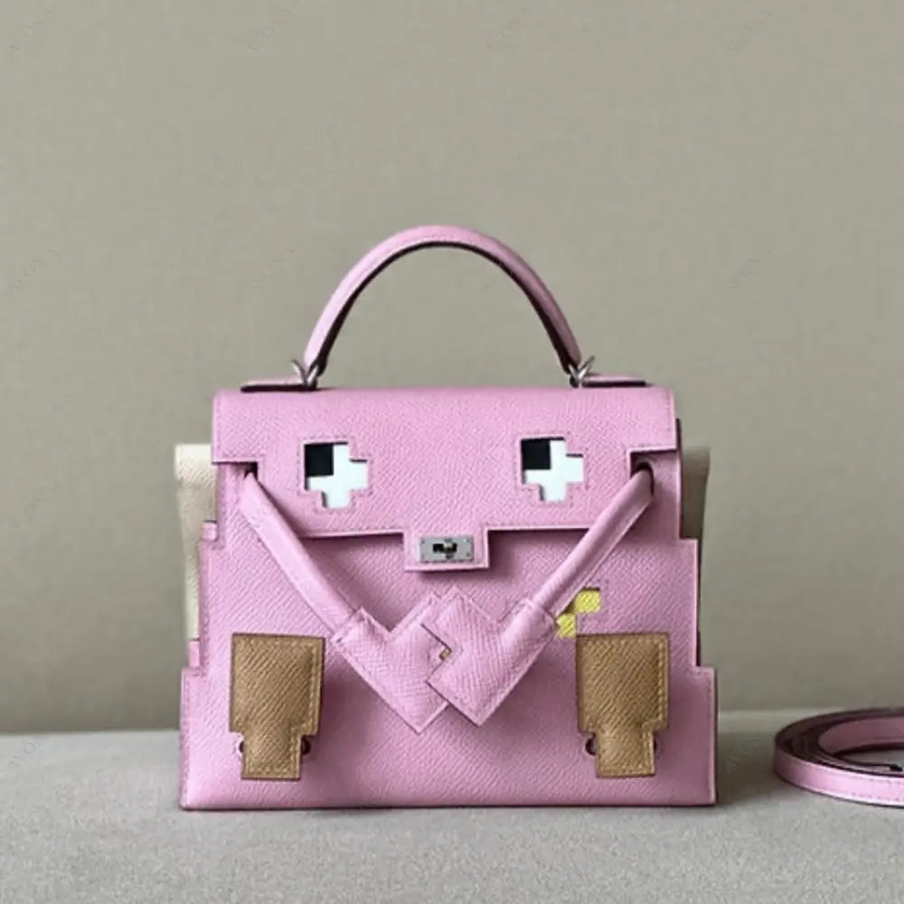 PICTO DOLL CUSTOM XS (19x13x5cm) / GOLD / MAUVE SYLVESTRE
