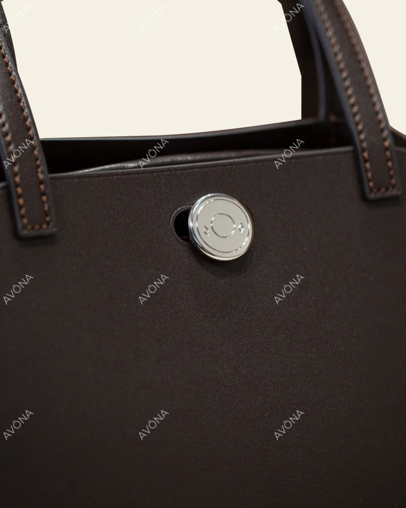 PORTOFINO EBONY - S - (W 26 × H 17 × D 8 cm) / SILVER