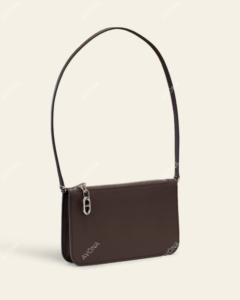 RIVIERA CHOCOLATE - S - (W 20 × H 13 × D 3.5 cm) / SILVER