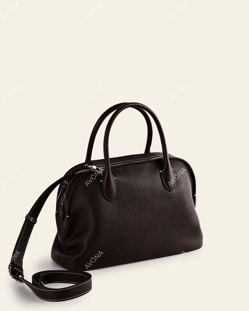 ROME PATINA EBONY - L - (W 32 x H 21 x D 10 cm) / SILVER
