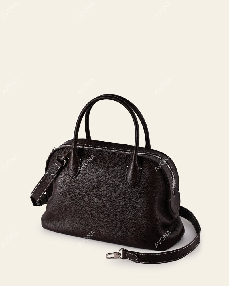 ROME PATINA EBONY - L - (W 32 x H 21 x D 10 cm) / SILVER