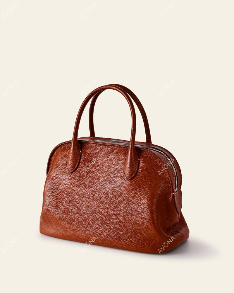 ROME PATINA GOLDEN BROWN - L - (W 32 x H 21 x D 10 cm) / SILVER