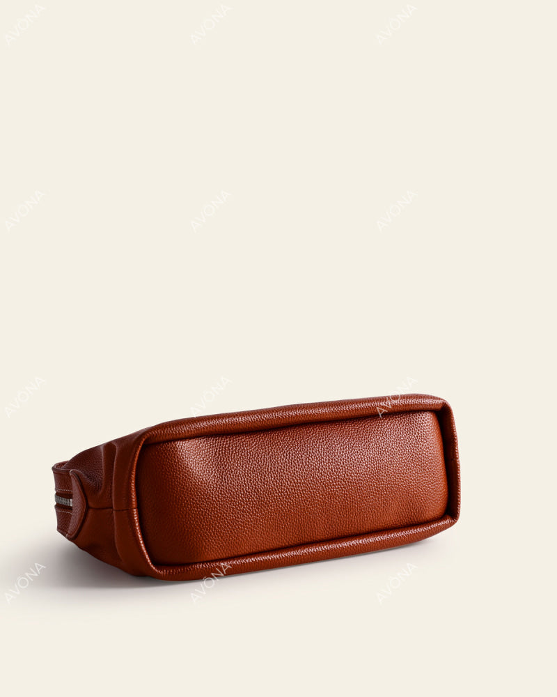 ROME PATINA GOLDEN BROWN - L - (W 32 x H 21 x D 10 cm) / SILVER