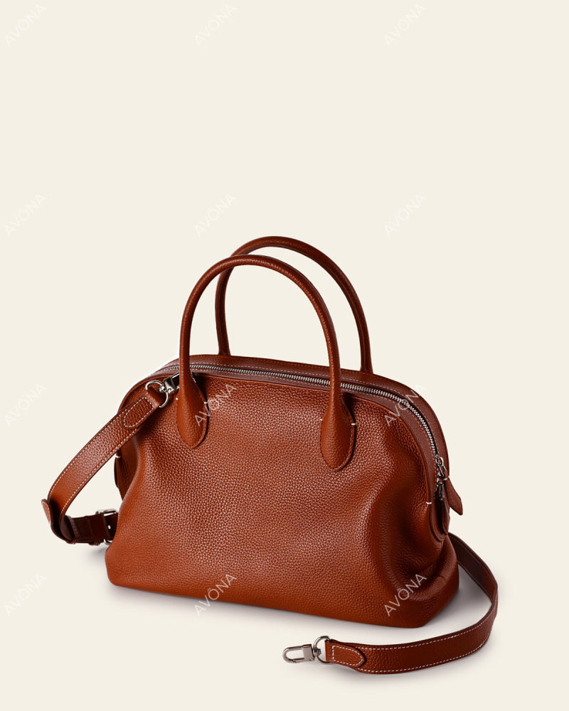 ROME PATINA GOLDEN BROWN - L - (W 32 x H 21 x D 10 cm) / SILVER