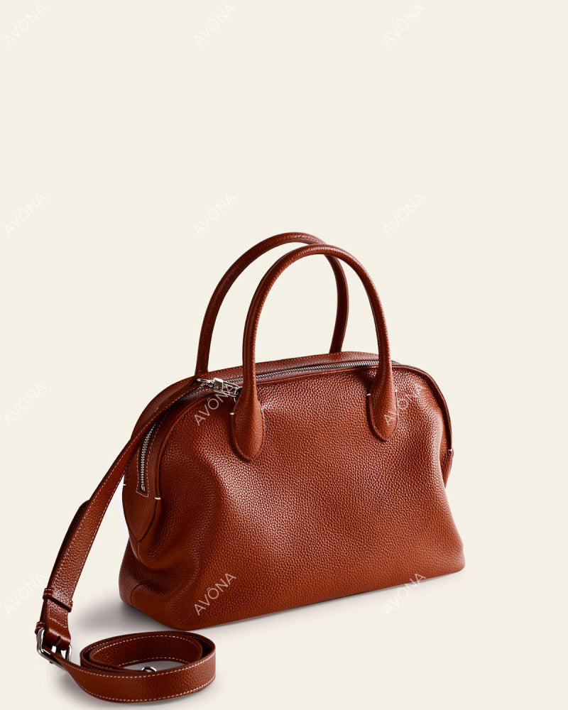 ROME PATINA GOLDEN BROWN - L - (W 32 x H 21 x D 10 cm) / SILVER