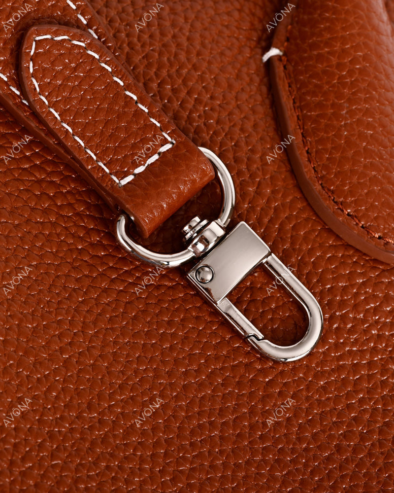 ROME PATINA GOLDEN BROWN - L - (W 32 x H 21 x D 10 cm) / SILVER