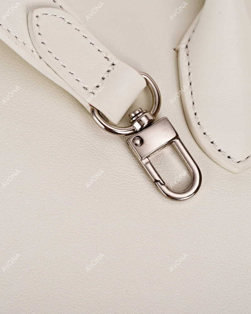 ROME SMOOTH MILKSHAKE - L - (W 32 x H 21 x D 10 cm) / SILVER