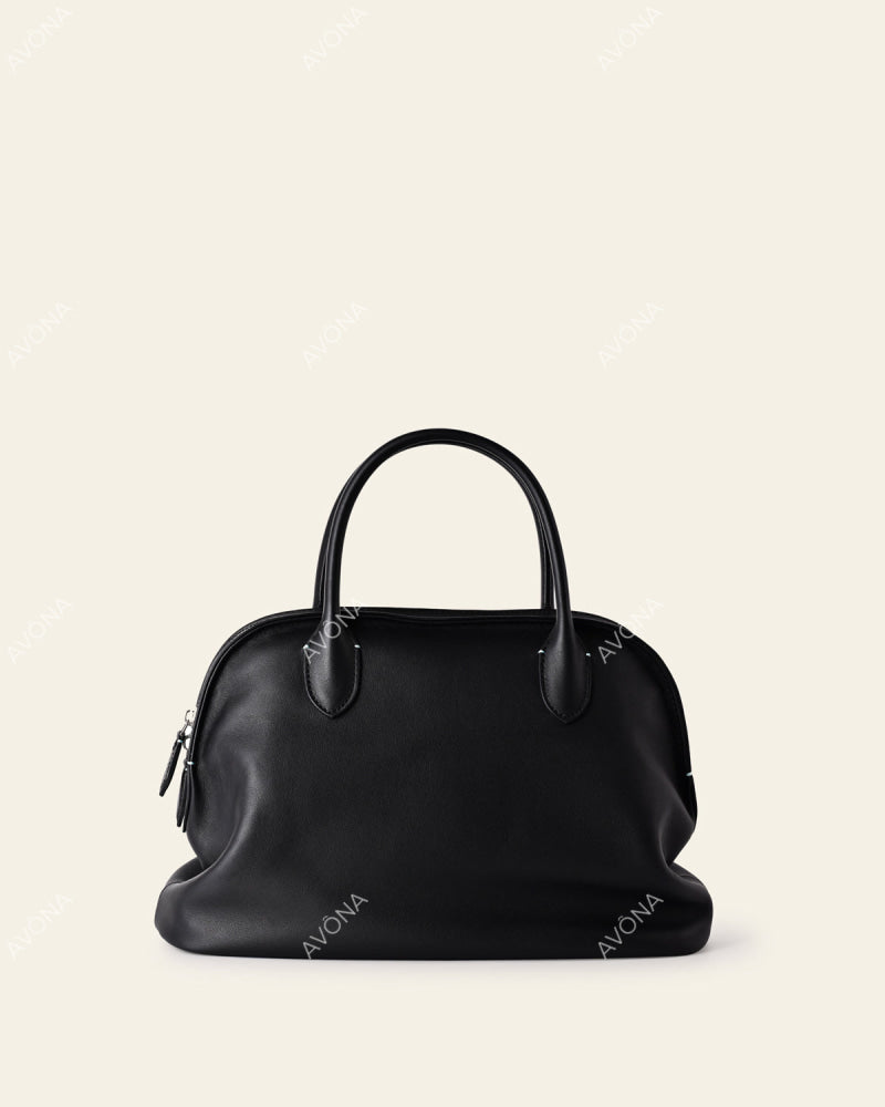 ROME SMOOTH ONYX - L - (W 32 x H 21 x D 10 cm) / SILVER