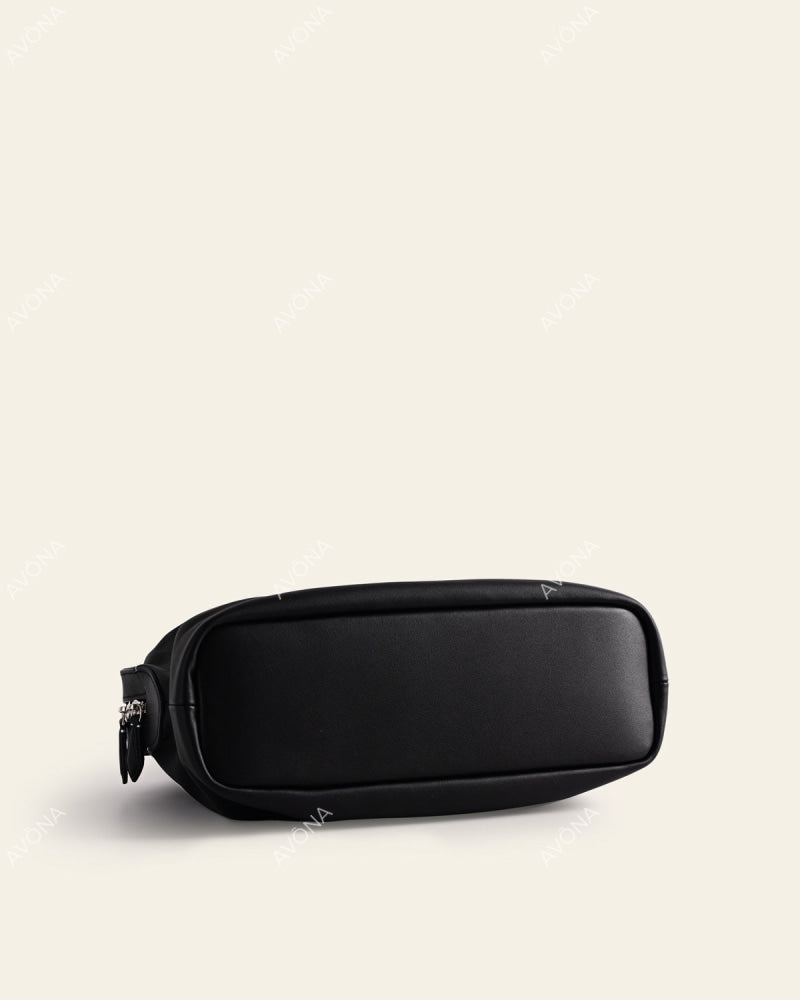ROME SMOOTH ONYX - L - (W 32 x H 21 x D 10 cm) / SILVER