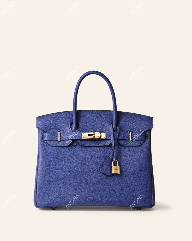 SAPPHIRE BLUE - S - (W 25 x H 21 x D 12 cm) / GOLD