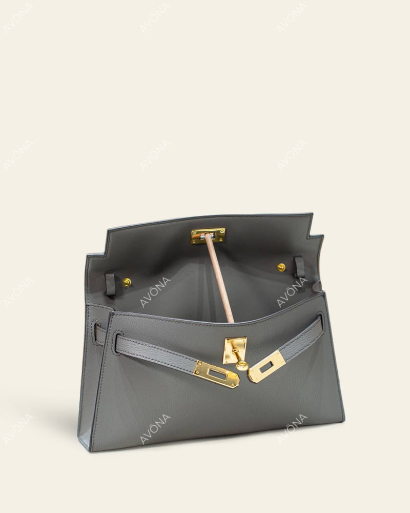SELYLE GRIS - M - (W 27 × H 16 × D 4 cm) / GOLD