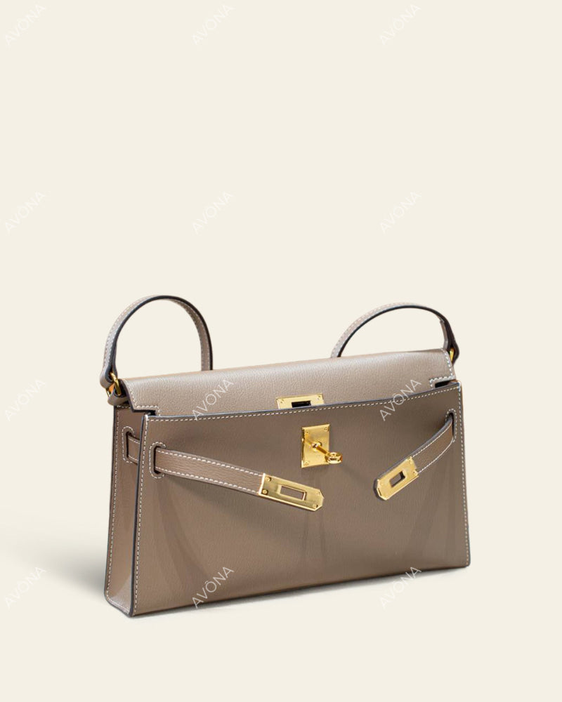SELYLE PEBBLE - M - (W 27 × H 16 × D 4 cm) / GOLD