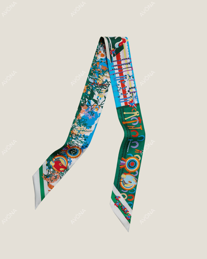 SILK SCARF - 4