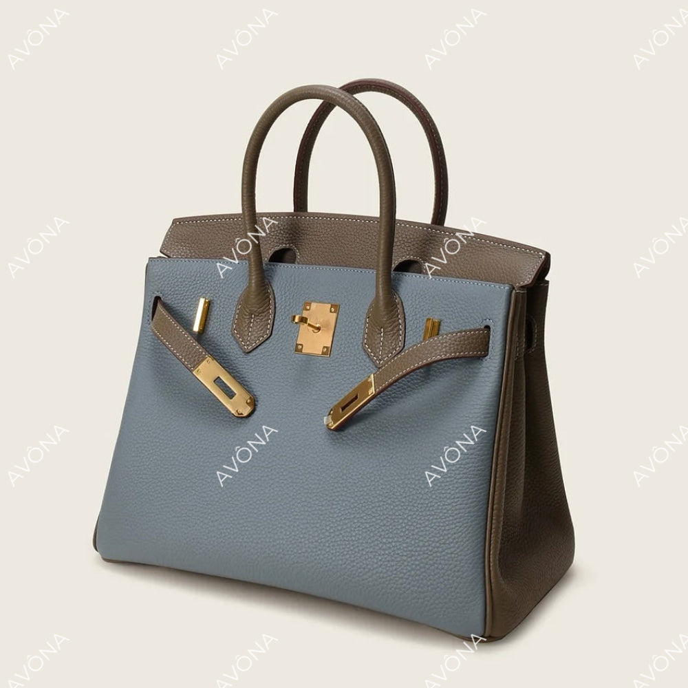 BLUE MOON COLORBLOCK M (30x22x16cm) / GOLD