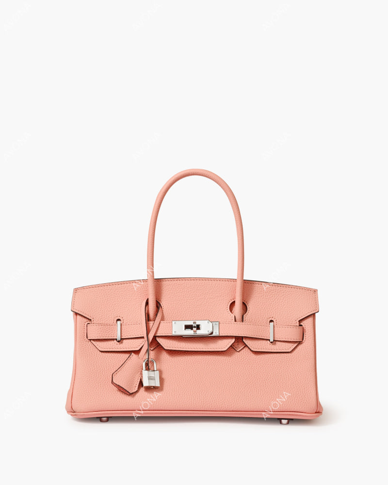 TOKIO CHERRY BLOSSOM - SHOULDER EDITION - M - (W 29 × H 16 × D 14 cm) / SILVER