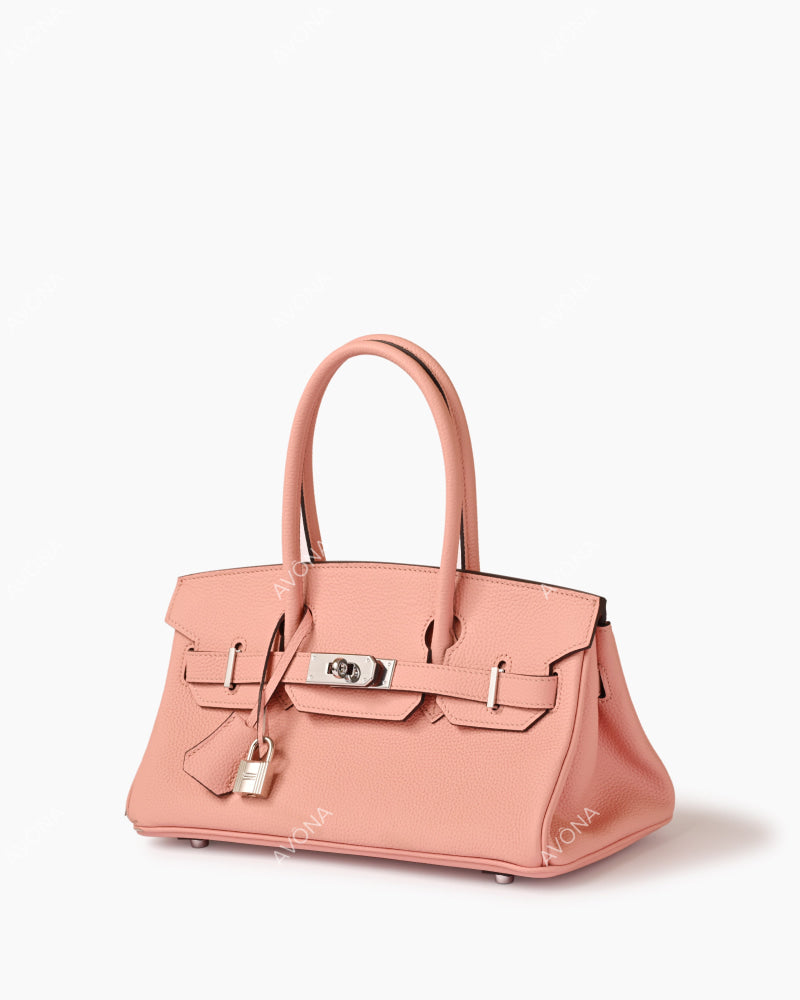 TOKIO CHERRY BLOSSOM - SHOULDER EDITION - M - (W 29 × H 16 × D 14 cm) / SILVER