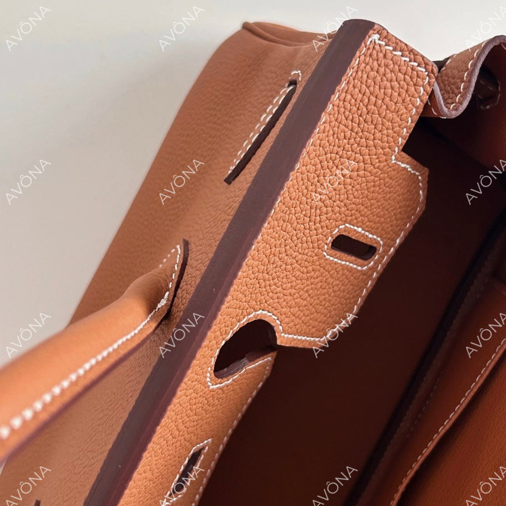 TOKIO GOLDEN BROWN - SHOULDER EDITION M (29x15x16cm) / SILVER