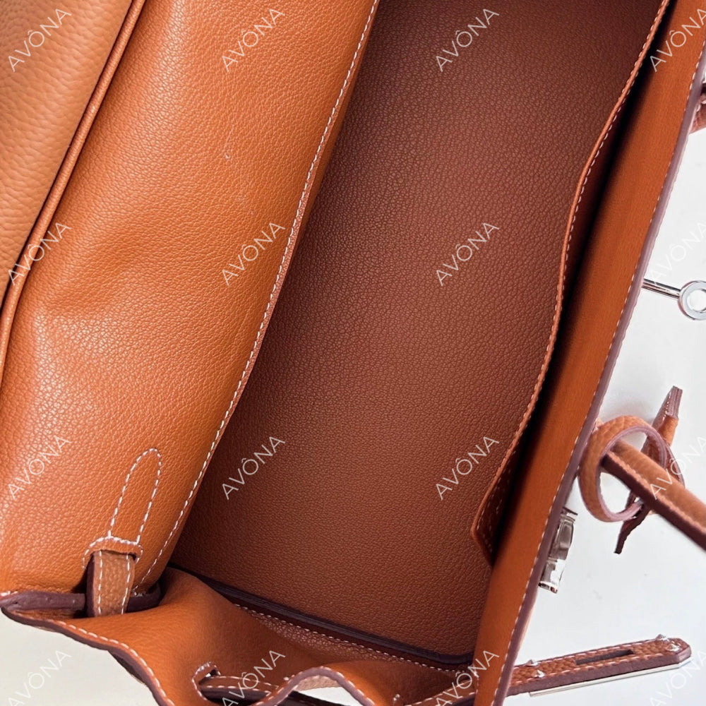 TOKIO GOLDEN BROWN - SHOULDER EDITION M (29x15x16cm) / SILVER