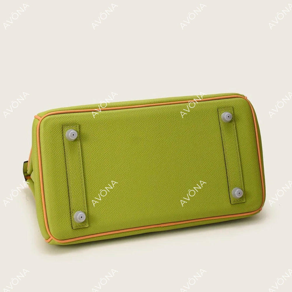 TOKIO GRAIN BASIL POP S (25x20x13cm) / SILVER