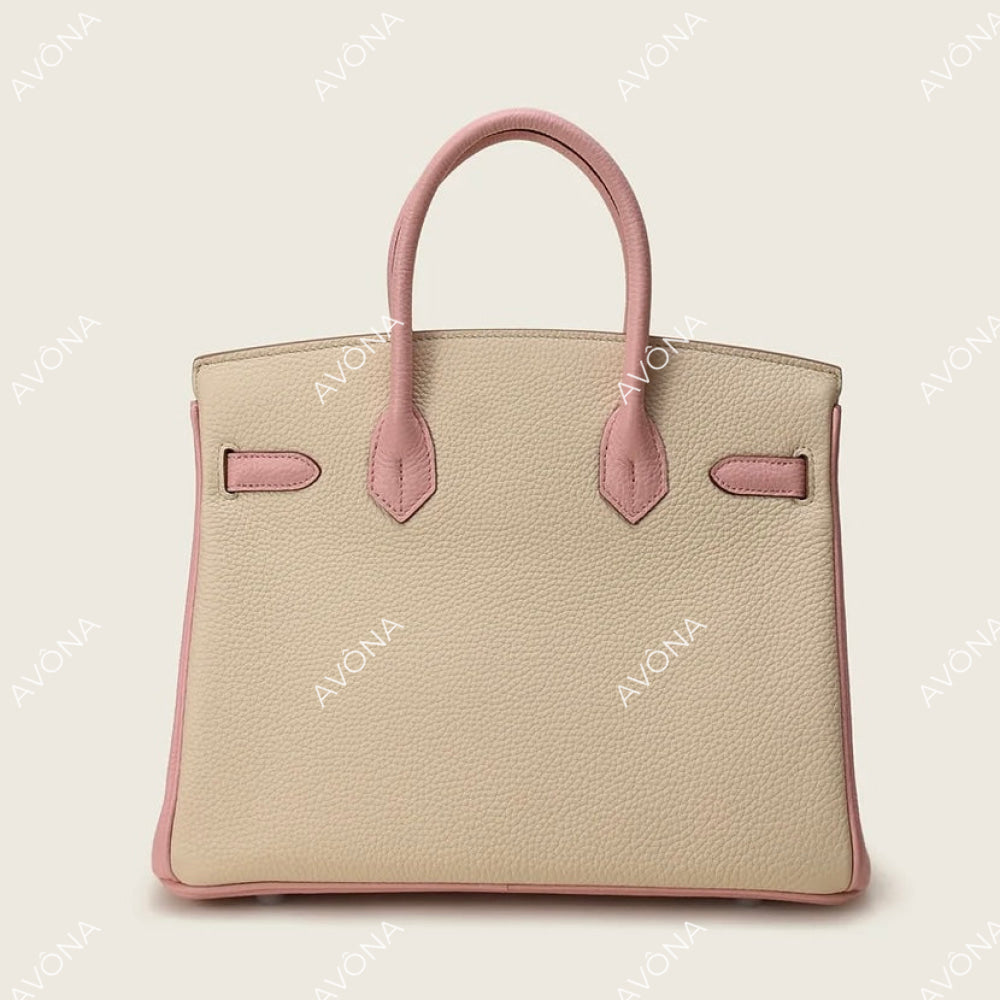 MACARON COLORBLOCK M (30x22x16cm) / SILVER