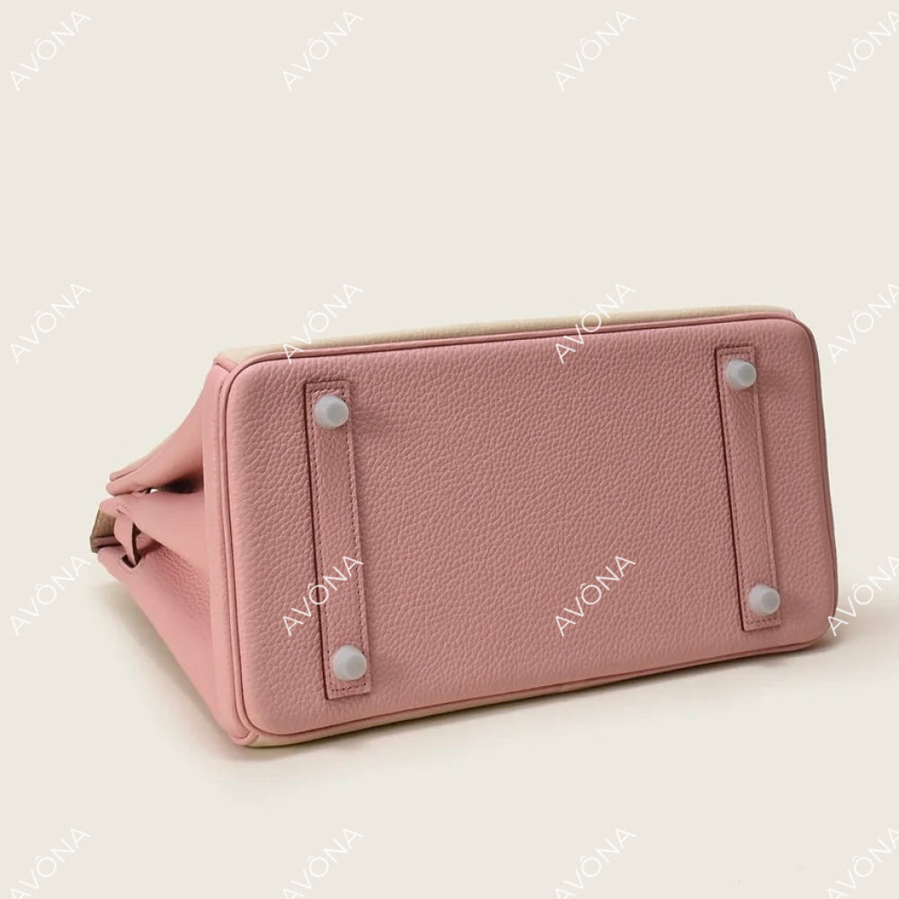 MACARON COLORBLOCK M (30x22x16cm) / SILVER