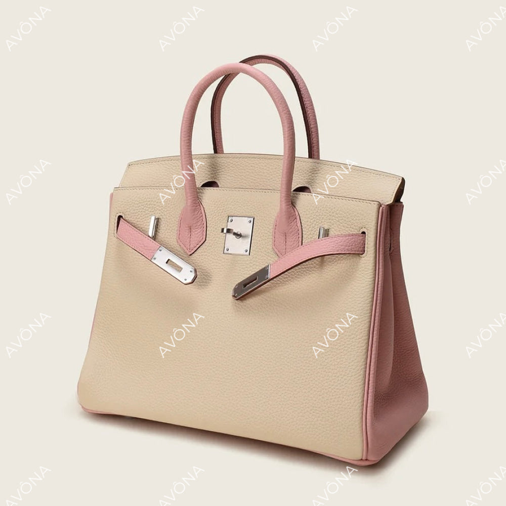 MACARON COLORBLOCK M (30x22x16cm) / SILVER
