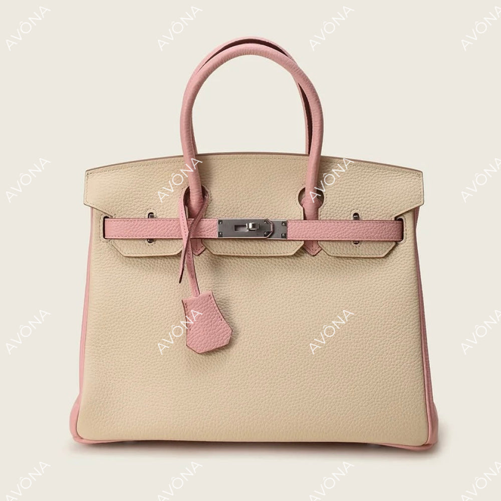 MACARON COLORBLOCK M (30x22x16cm) / SILVER