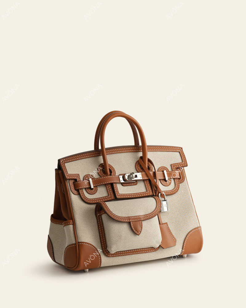 TOKIO MILITARY BEIGE - S - (W 25 x H 21 x D 12 cm)