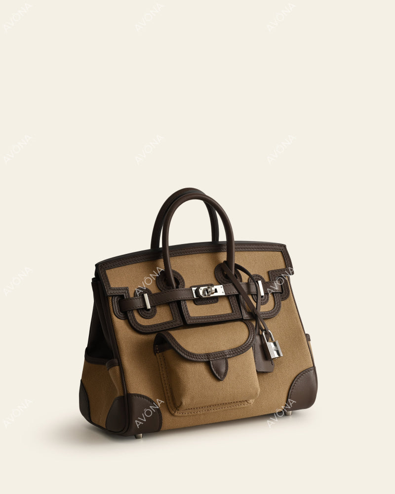 TOKIO MILITARY KHAKI - S - (W 25 x H 21 x D 12 cm)