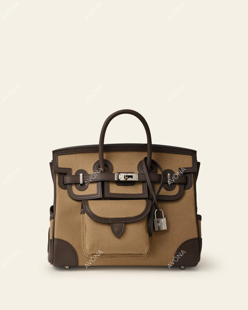 TOKIO MILITARY KHAKI - S - (W 25 x H 21 x D 12 cm)