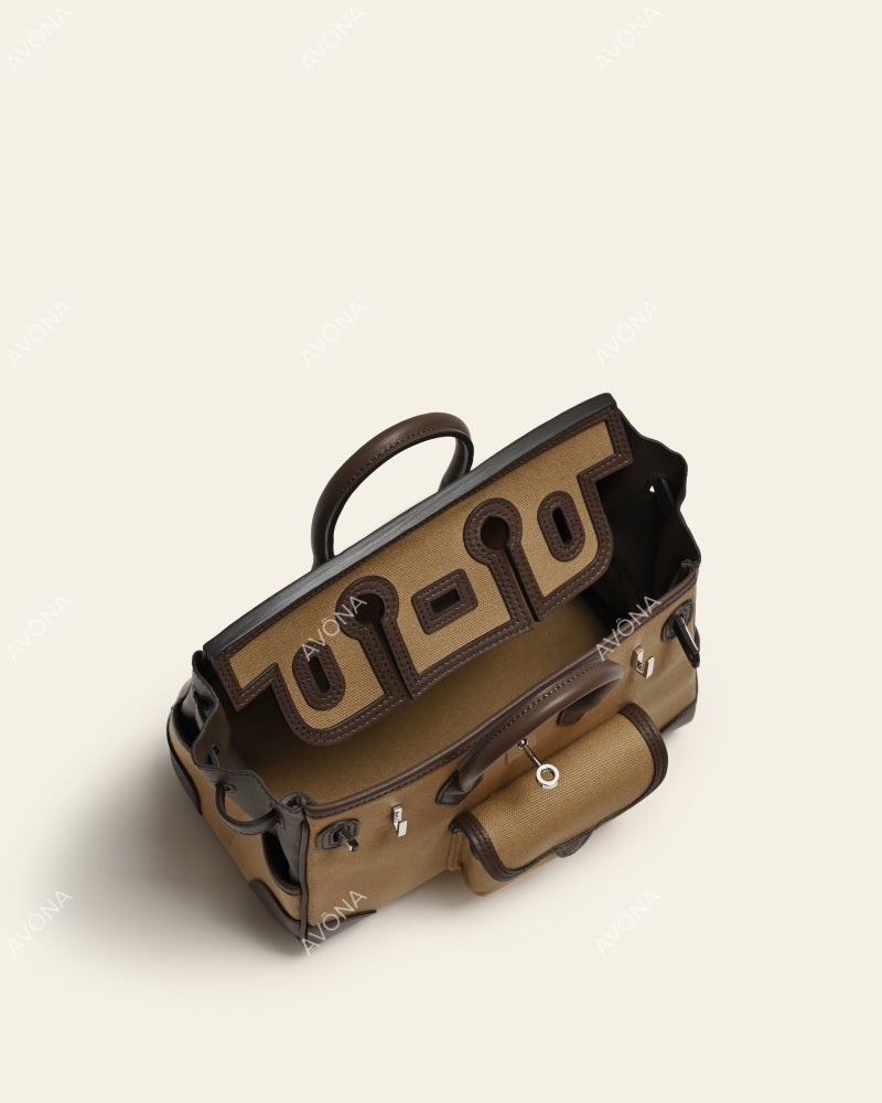 TOKIO MILITARY KHAKI - S - (W 25 x H 21 x D 12 cm)