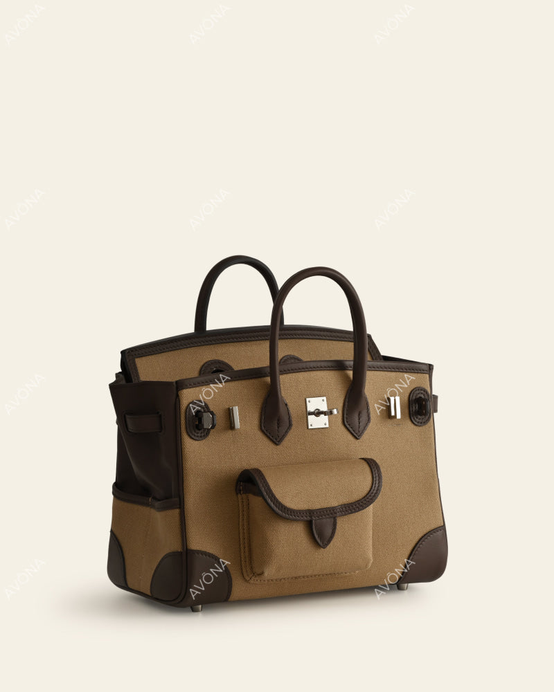 TOKIO MILITARY KHAKI - S - (W 25 x H 21 x D 12 cm)