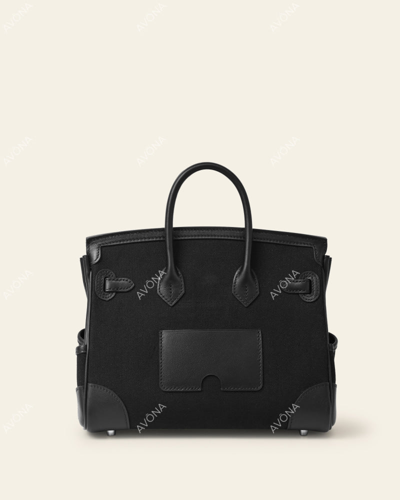 TOKIO MILITARY ONYX BLACK - S - (W 25 x H 21 x D 12 cm)