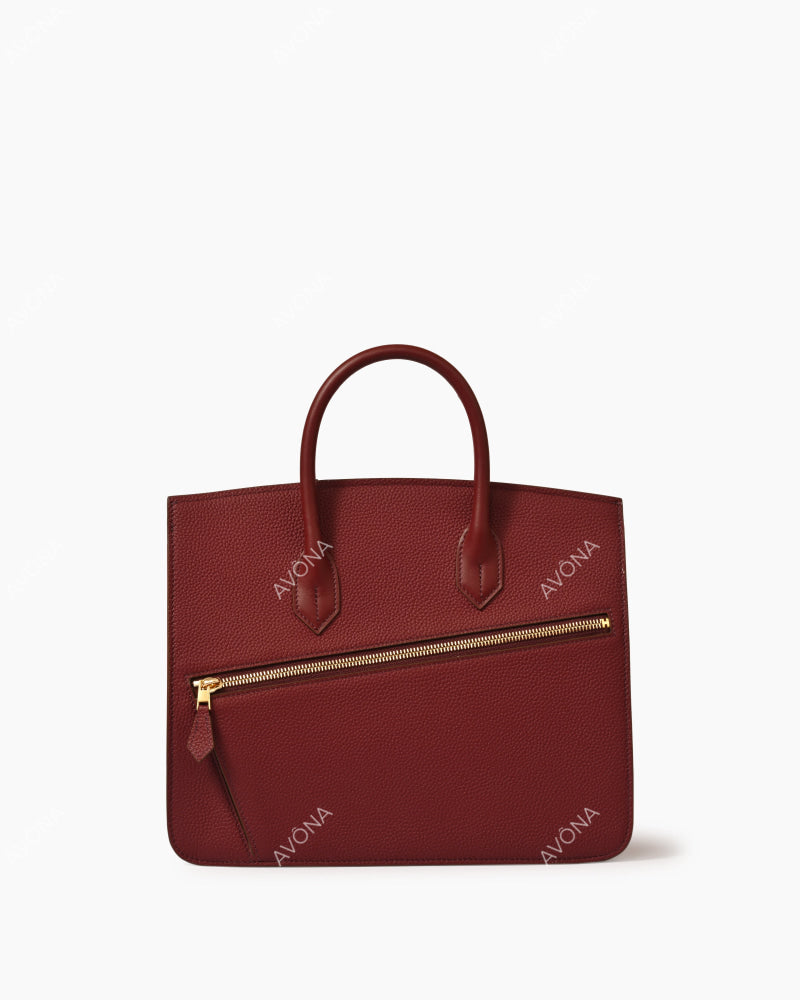 TOKIO MORPHÉ - BURGUNDY - M - (W 30 x H 23 x D 14 cm) / GOLD
