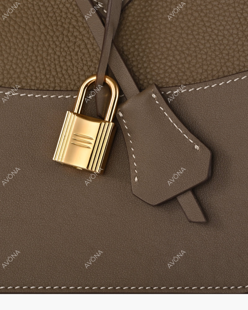TOKIO MORPHÉ - PEBBLE - M - (W 30 x H 23 x D 14 cm) / GOLD