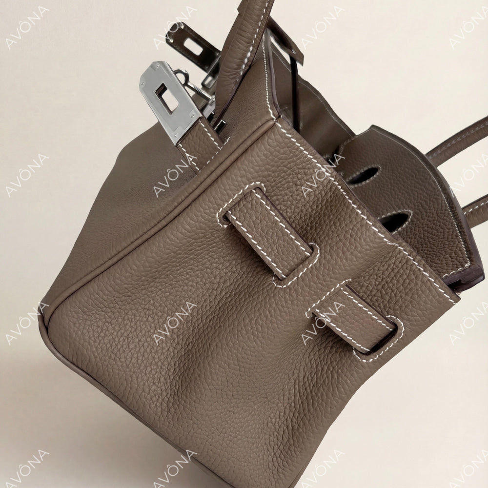TOKIO PEBBLE - SHOULDER EDITION M (29x15x16cm) / SILVER