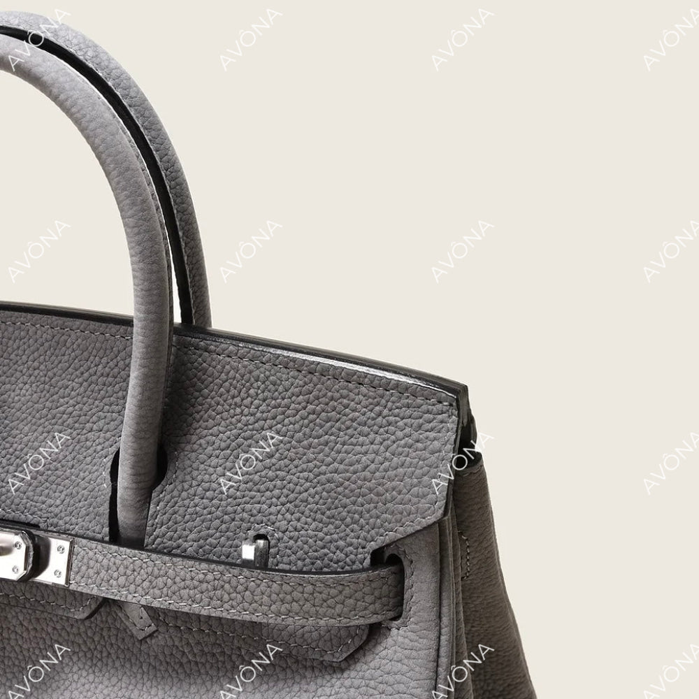 TOKIO VELVET GREY S (25x20x13cm) / SILVER