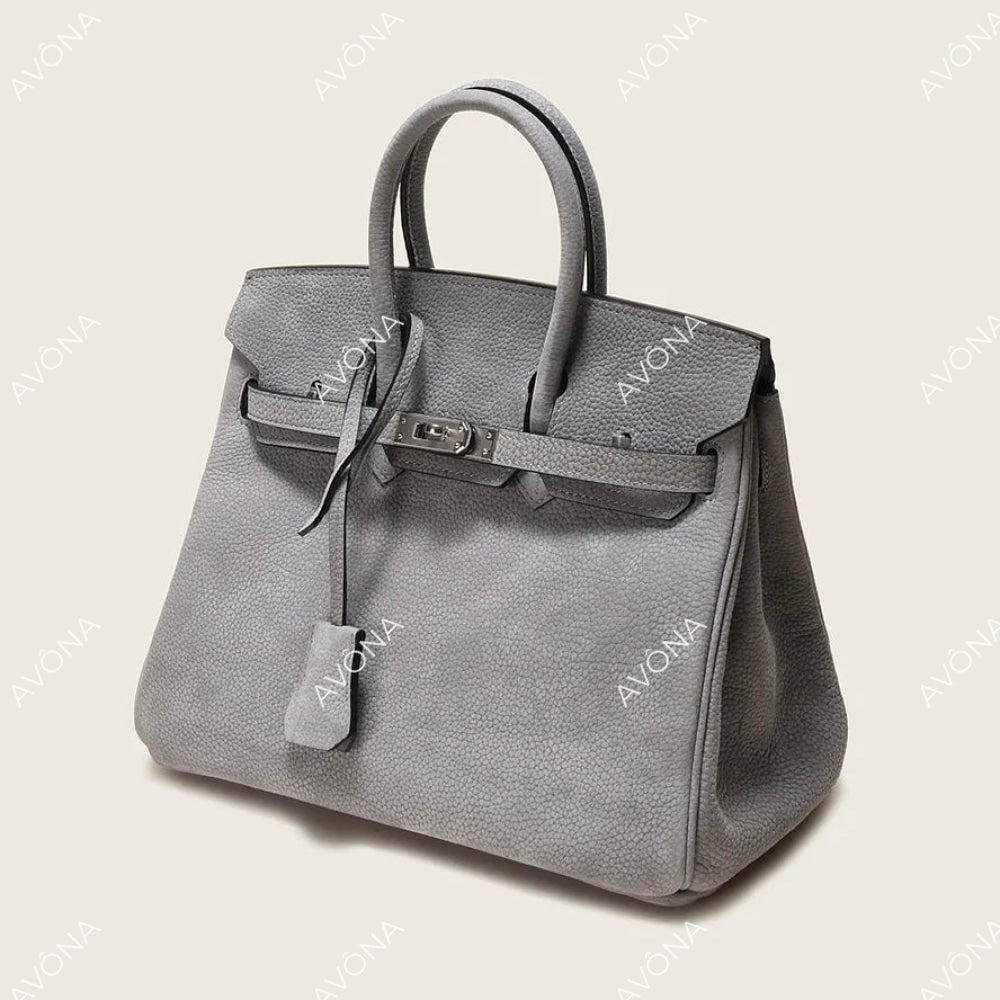 TOKIO VELVET GREY S (25x20x13cm) / SILVER