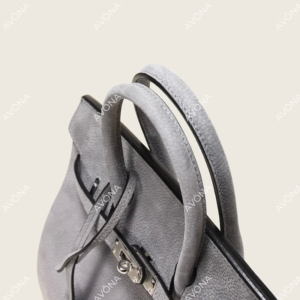 TOKIO VELVET GREY S (25x20x13cm) / SILVER