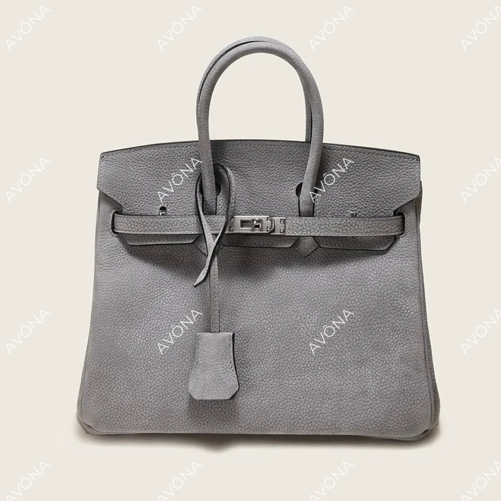 TOKIO VELVET GREY S (25x20x13cm) / SILVER