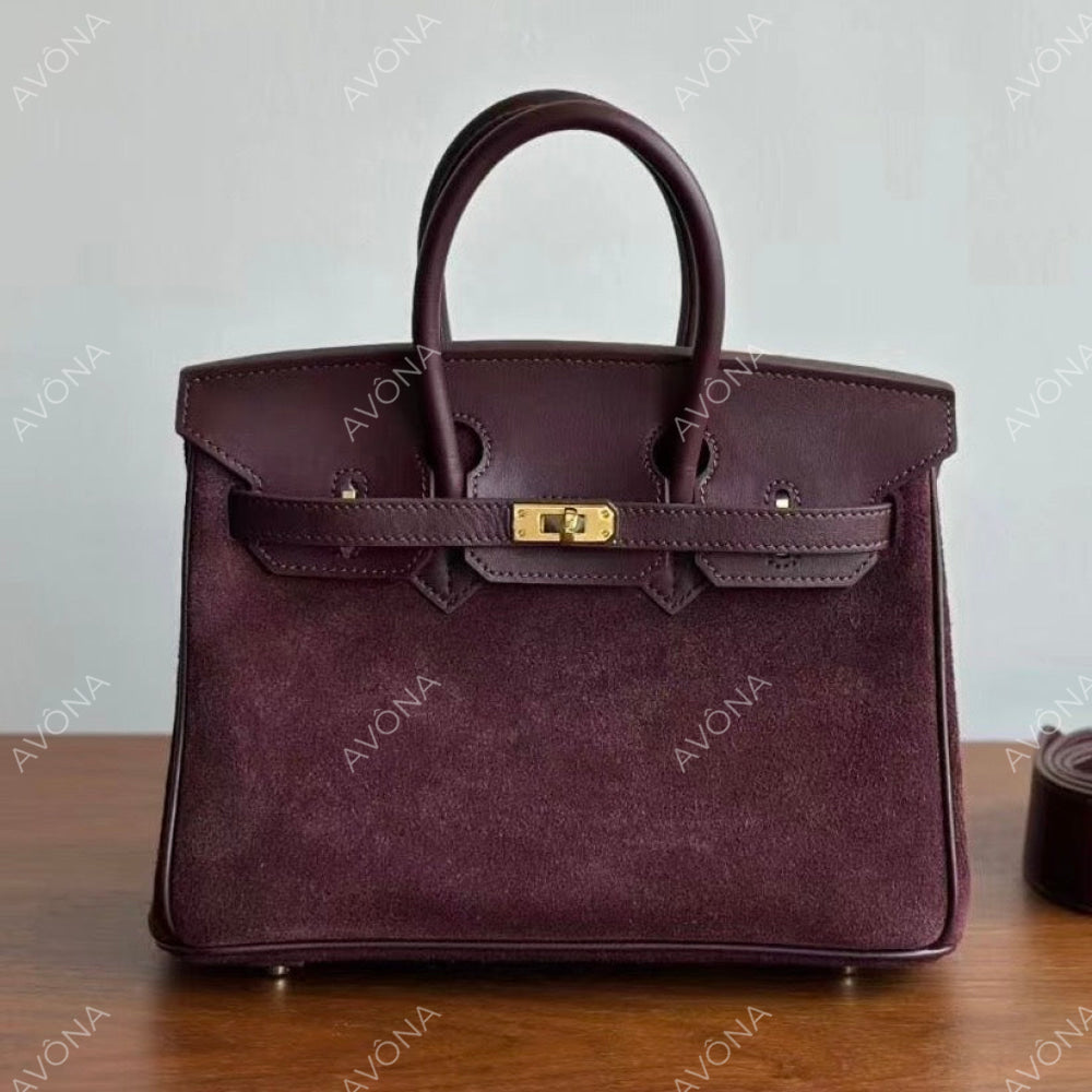 TOKIO VELVET SUEDE - BURGUNDY