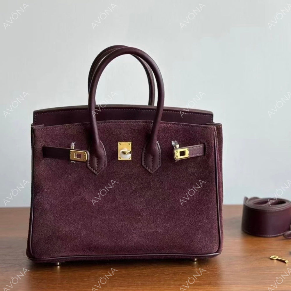 TOKIO VELVET SUEDE - BURGUNDY