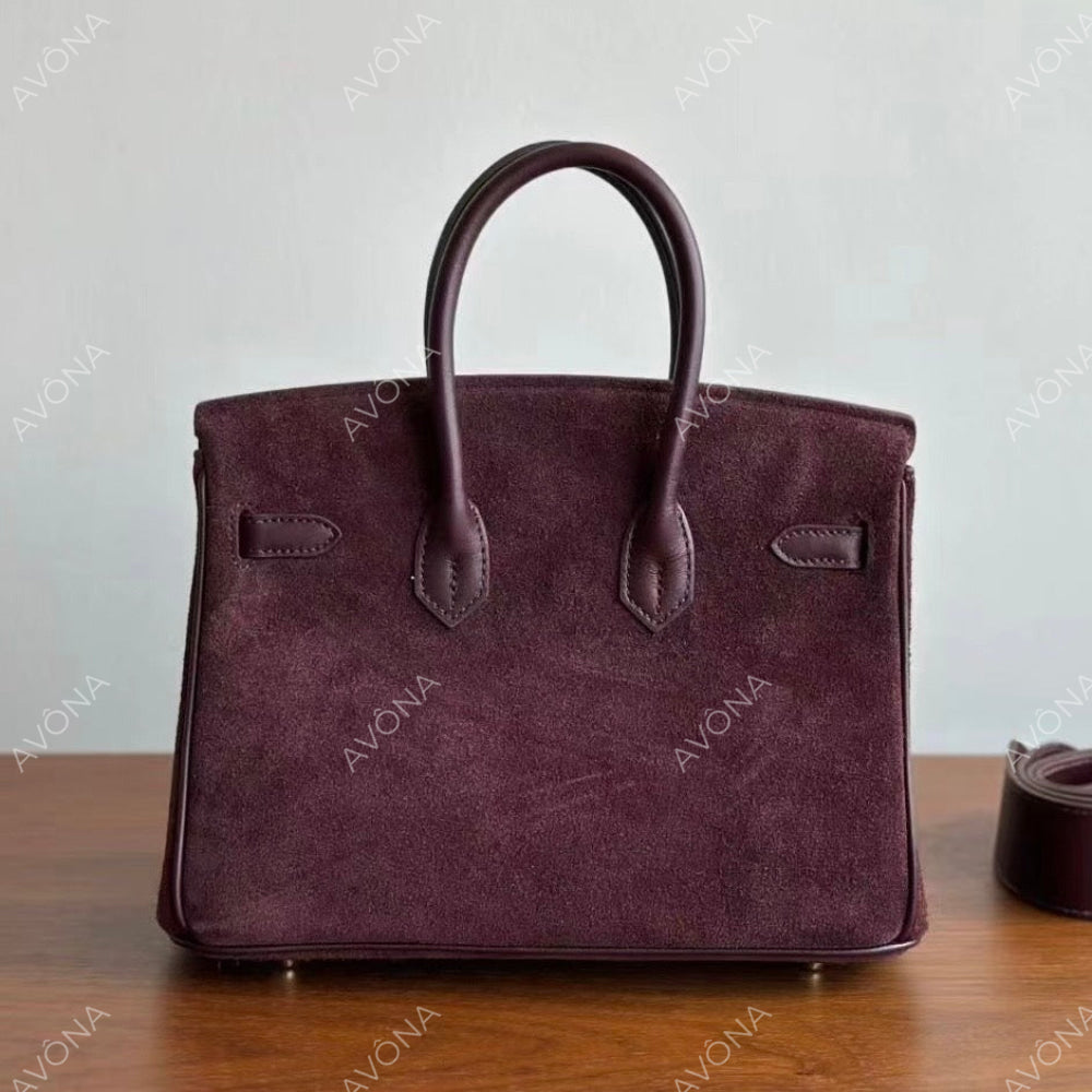 TOKIO VELVET SUEDE - BURGUNDY