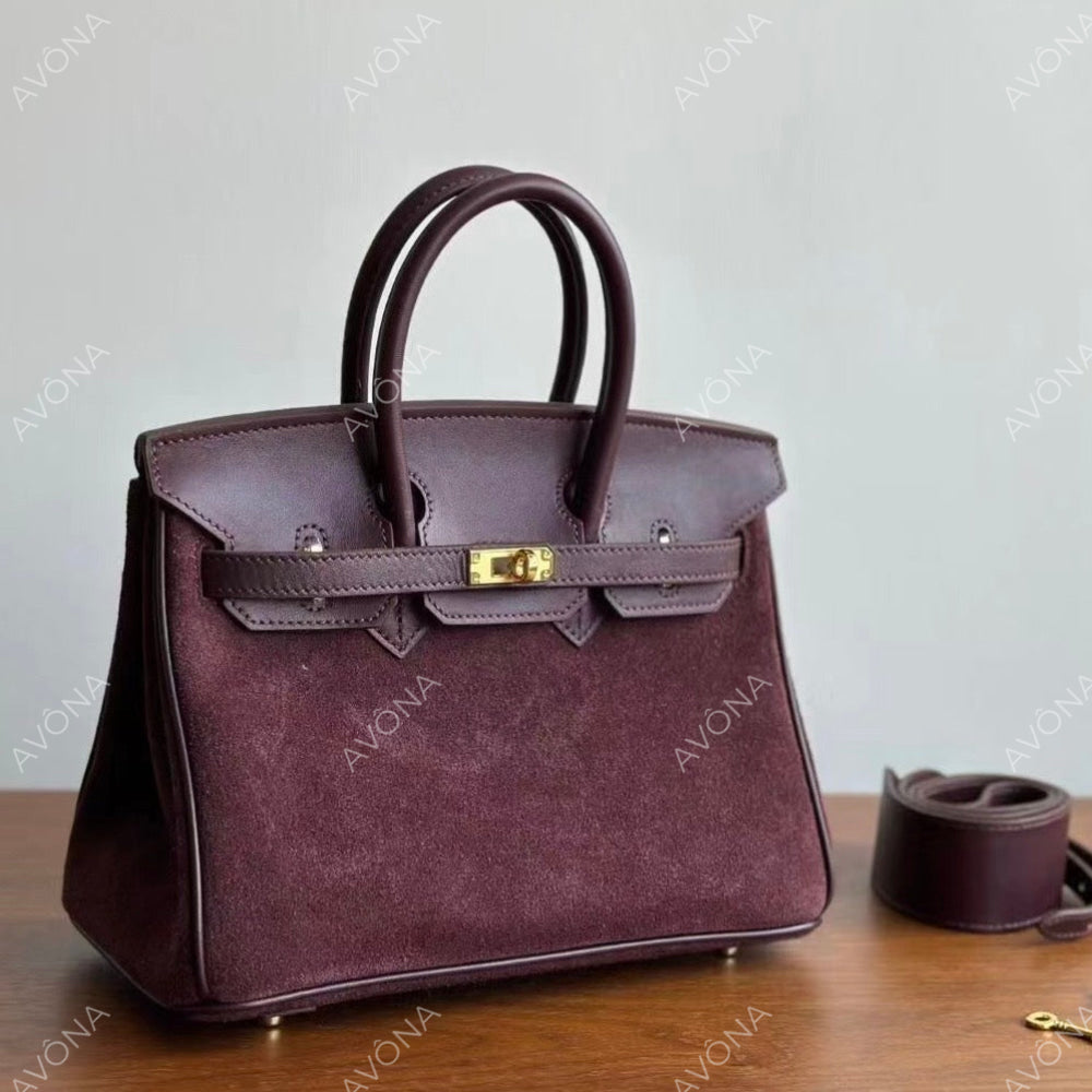 TOKIO VELVET SUEDE - BURGUNDY