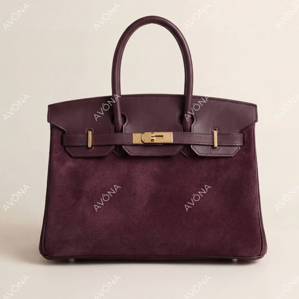 TOKIO VELVET SUEDE - BURGUNDY