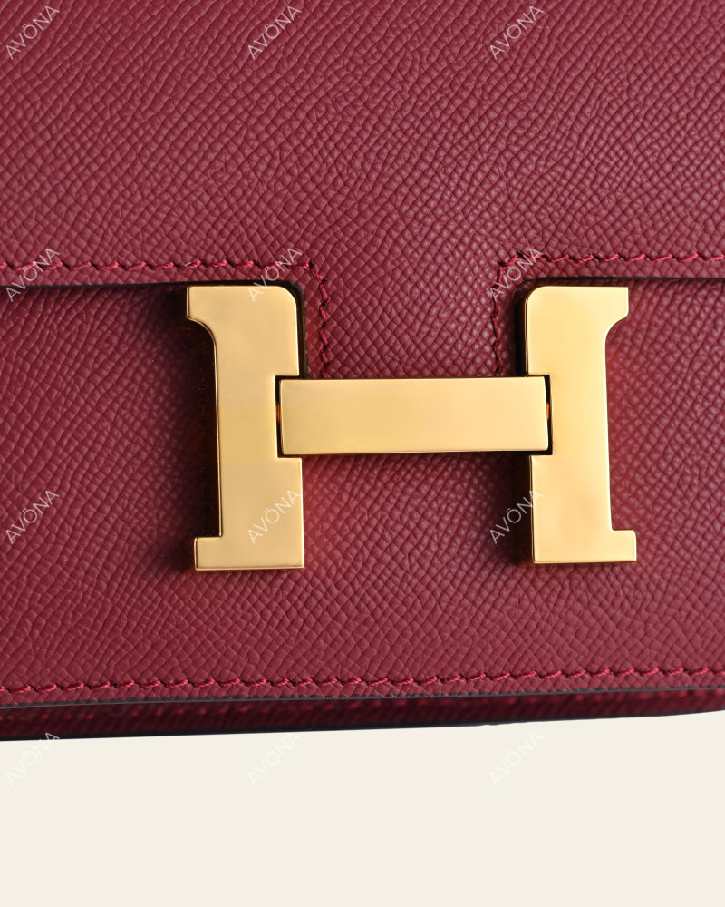 VENICE BORDEAUX - XS (18x16x4cm) / GOLD