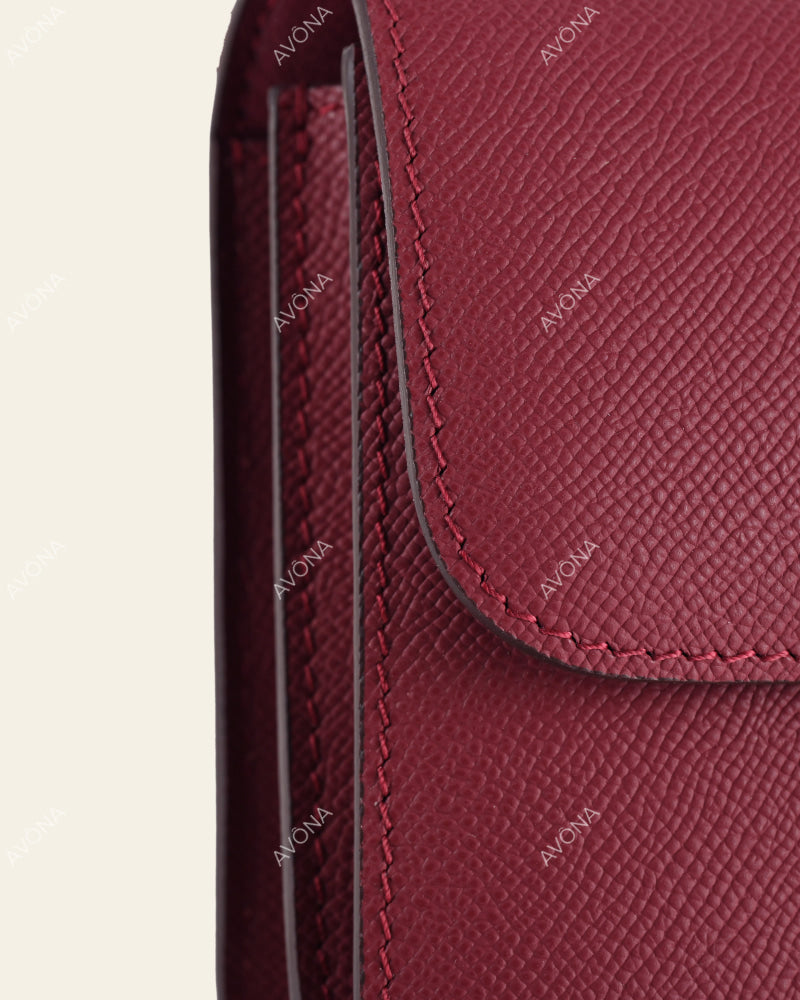 VENICE BORDEAUX - XS (18x16x4cm) / GOLD