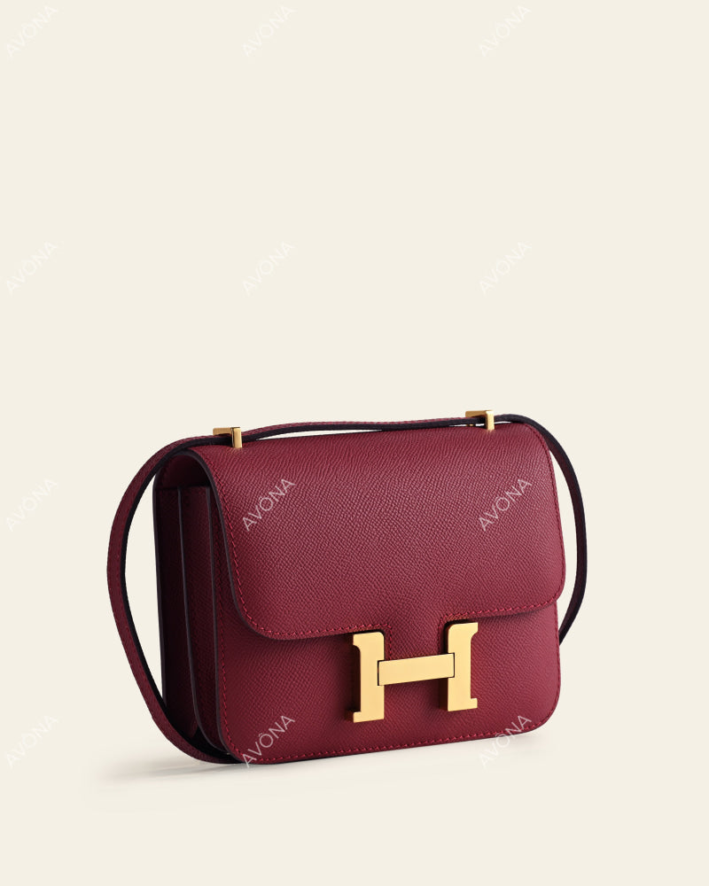 VENICE BORDEAUX - XS (18x16x4cm) / GOLD