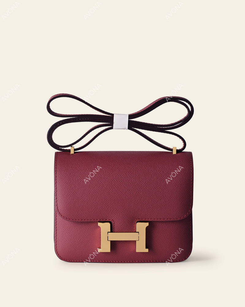 VENICE BORDEAUX - XS (18x16x4cm) / GOLD